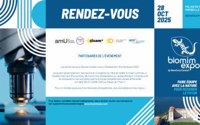 Aix Marseille Université et CISAM+, partenaires de Biomimexpo 2025